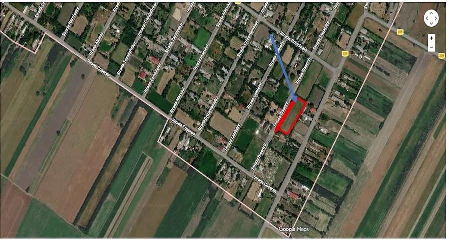 Teren de 3777 mp, în Bordeasca Nouă