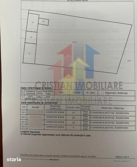 Teren de 374 mp, în Școlilor