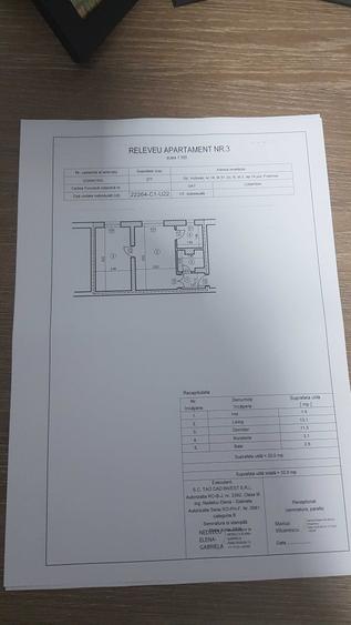 Apartament cu 2 camere semidecomandat în Central