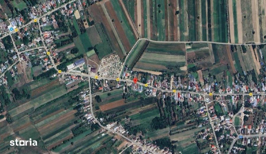 Casă cu 4 camere cu Teren 3983 Mp în Central
