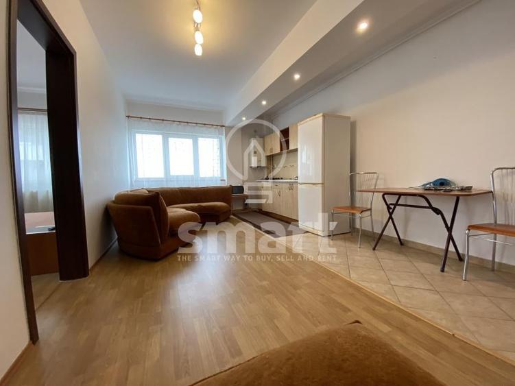 Apartament cu 2 camere semidecomandat, mobilat în Calea Turzii