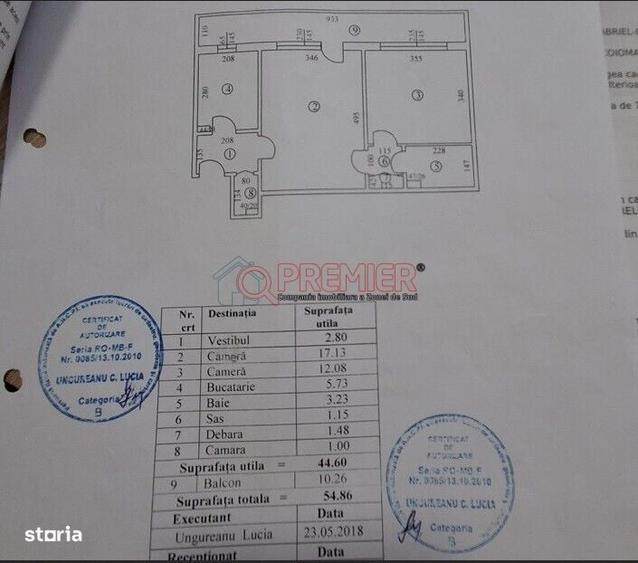 Apartament cu 2 camere în Giurgiului