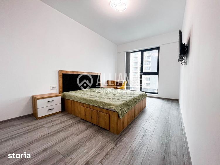 Apartament cu 3 camere, mobilat în City Park Mall