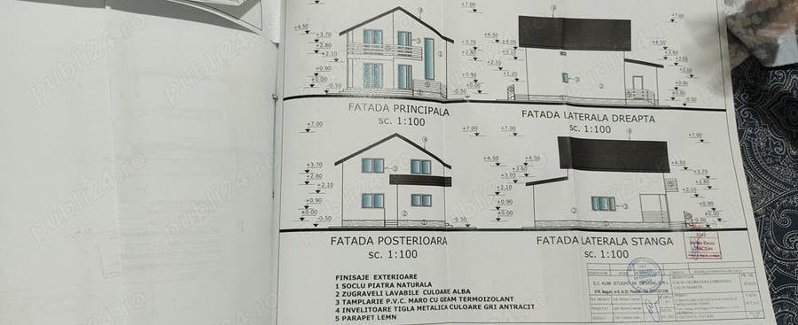 Casă cu 6 camere cu Teren 1200 Mp în Colceag
