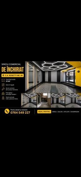 Spațiu comercial, de 35 mp, în Rosetti