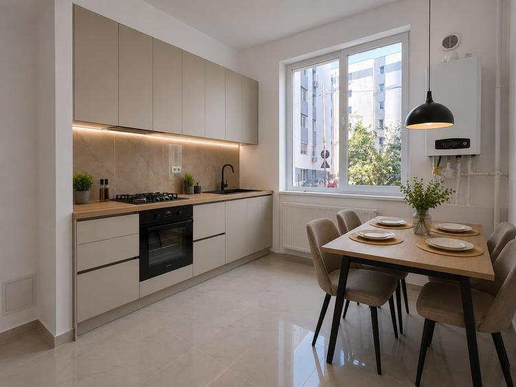Apartament cu 2 camere decomandat în Chiajna