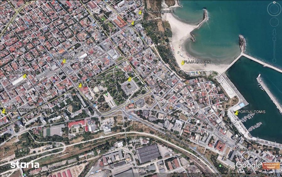 Apartament cu 2 camere în Tomis Mall