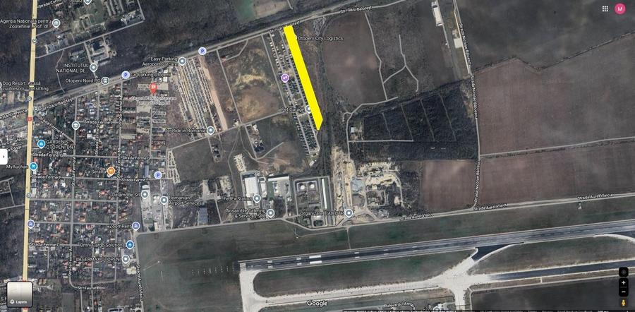 Teren Construcții intravilan de 19325 mp, în Exterior Nord
