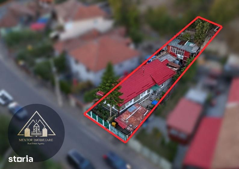 Casă cu 2 camere cu Teren 719 Mp în Central