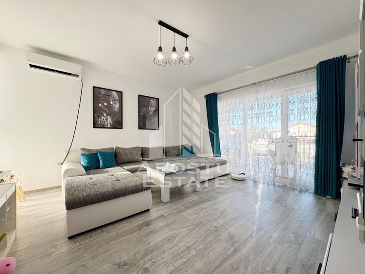 Apartament cu 2 camere decomandat, mobilat în Giroc