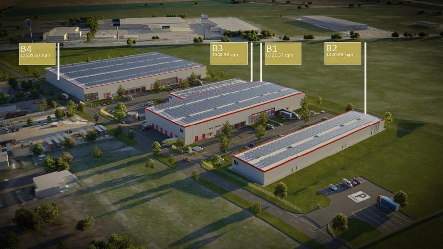 Spațiu industrial, de 13,455 mp, în Sud