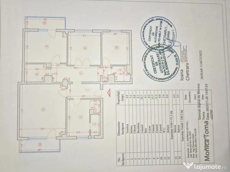 4 camere complet renovat - 100 mp - Vitan - Bucuresti (Bucuresti-Ilfov) - 1