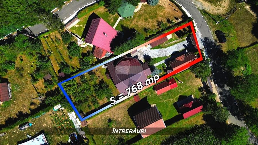 Casă individuală cu 4 camere cu Teren 982 Mp în Coaș