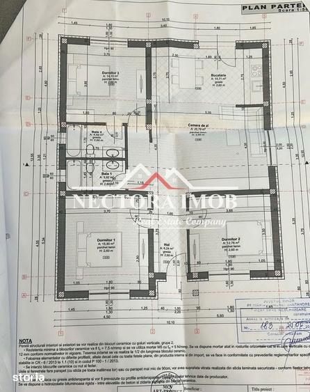 NECTORA IMOB-Casa NOUA la cheie cu 4 camere, 2 bai, 501 mp,Santandrei - 15