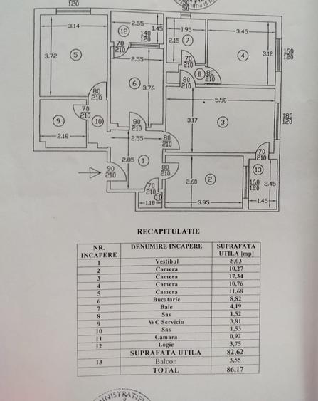 Aparatorii Patriei-strada Panselor-apartament 4 camere - 19