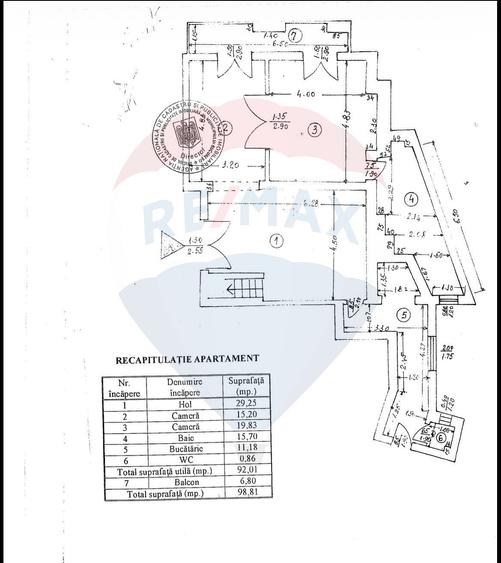 Apartament cu 4 camere de inchiriat in zona Dacia pretabil birou - 18