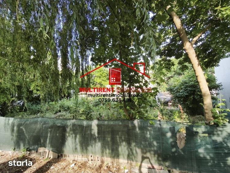 Teren de 827 mp, în Vest