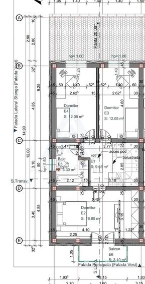 Casă cu 4 camere cu Teren 250 Mp în Central