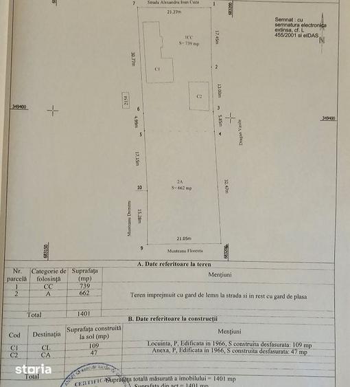 Casă cu 5 camere cu Teren 1401 Mp în Amara