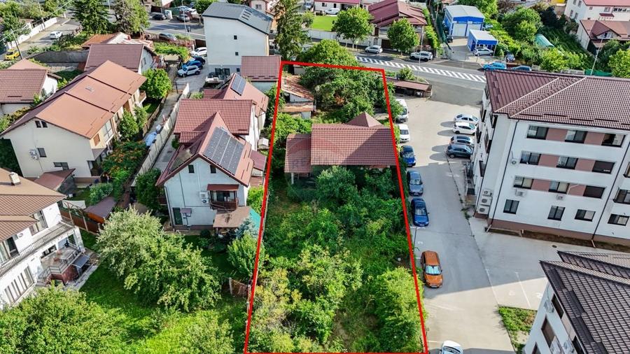 Teren Construcții intravilan de 1738 mp, în Sud