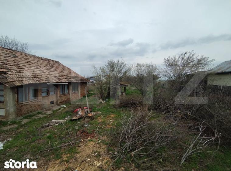 Teren cu casa, Podari, 1000 mp, toate utilitatile, 20 m deschidere - 3