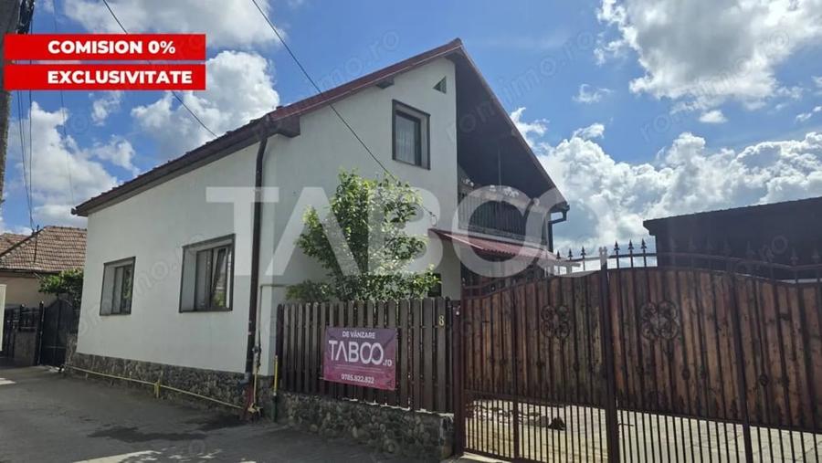 Casă cu 5 camere cu Teren 250 Mp în Central