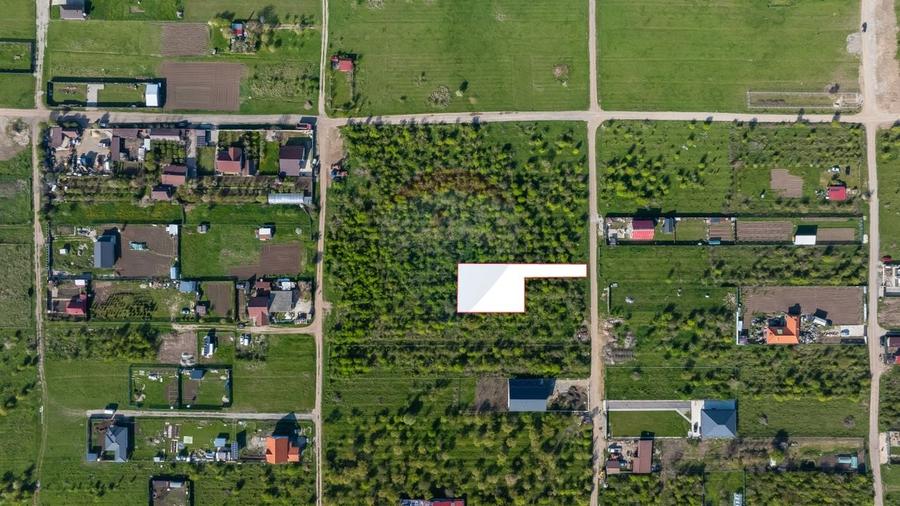 Teren Construcții intravilan de 1136 mp, în Sânpetru