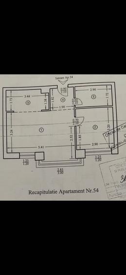 Apartament cu 2 camere în Tătărași