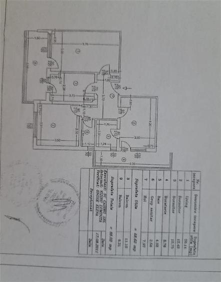 Apartament cu 3 camere decomandat, mobilat în Central