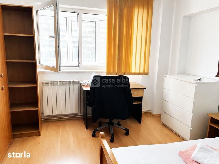 Apartament cu 3 camere decomandat, mobilat în Tudor Vladimirescu
