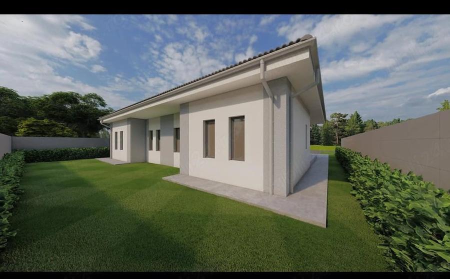 Casă cu 2 camere cu Teren 450 Mp în Orțișoara
