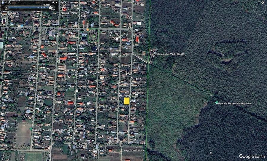 Teren de 600 mp, în Vlad Țepeș