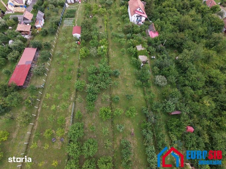 Teren de 1000 mp, în Roșia