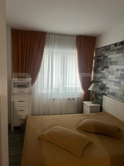 Apartament cu 2 camere semidecomandat, mobilat în Nord
