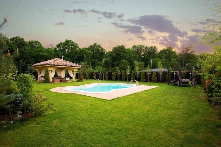 Casă individuală cu 5 camere cu Piscina în Tunari
