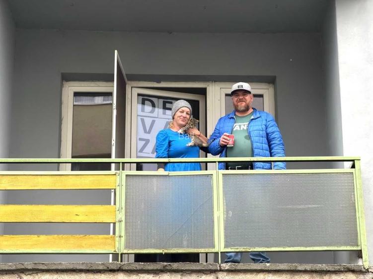 Apartament cu 2 camere, semidecomandat, de vanzare (de la proprietar), in Beclean pe Somes (BN), str.Sieului nr. 25 (Bloc C60, Sc. B, etaj 1)