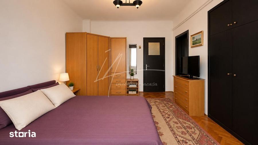 Apartament cu 2 camere decomandat, mobilat în Cișmigiu