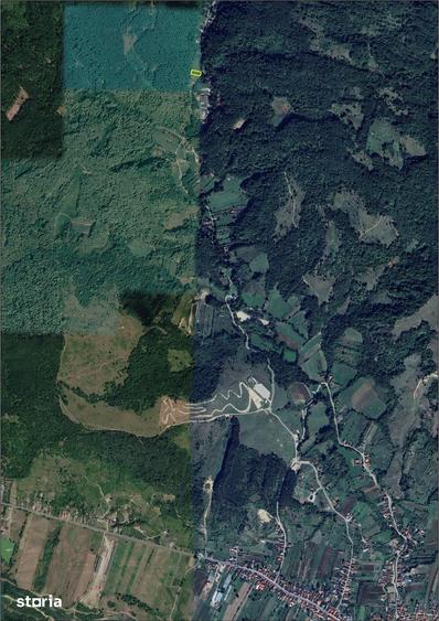 Teren de 1000 mp, în Aușeu
