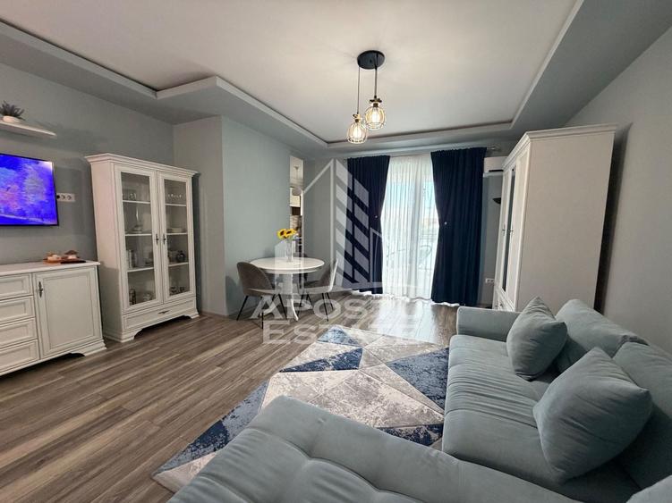 Apartament cu 2 camere semidecomandat, mobilat în Dumbrăvița