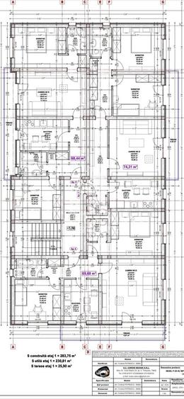 Apartament cu 3 camere decomandat în Giroc