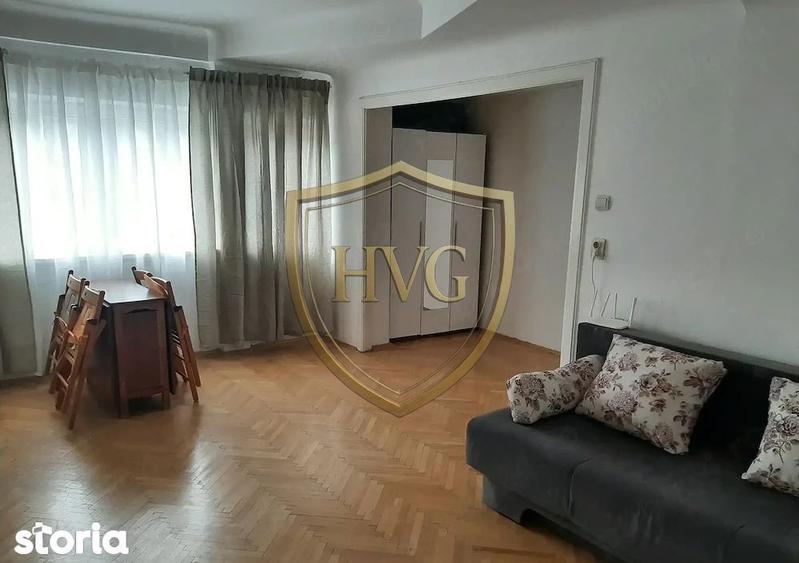 Apartament cu 2 camere semidecomandat, mobilat în Dorobanți