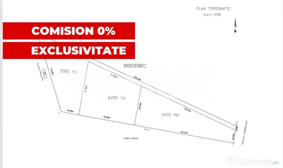 Teren Intravilan 6.000 mp Fagaras Hub Comercial / Rezidentia - Fagaras (Brasov)