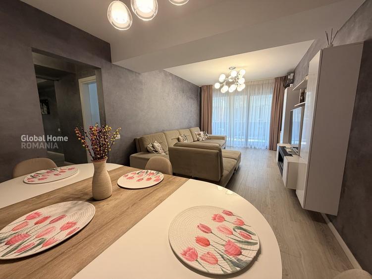 Apartament cu 3 camere decomandat, mobilat în Pipera