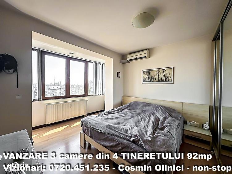 3 camere 92 mp - Living 30 mp - 2 bai - Renovare premium - Panorama - 3