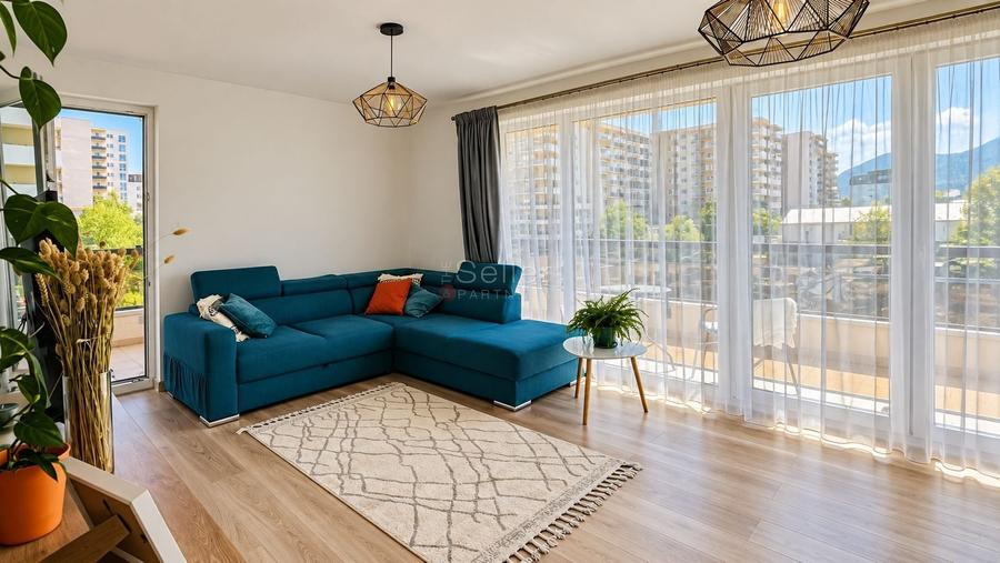 Apartament cu 3 camere decomandat, mobilat în Astra