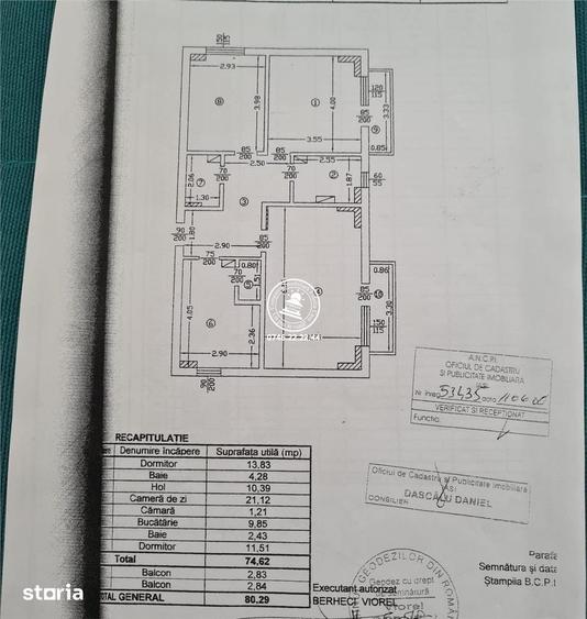 Apartament 3 camere de vanzare Podu Ros - 9