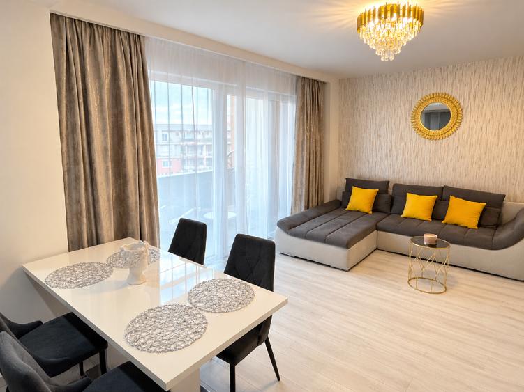 Apartament cu 2 camere, mobilat în Aradului