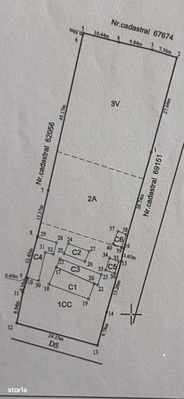 Casă cu 4 camere cu Teren 2206 Mp în Rediu