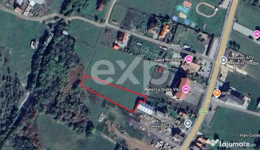 Teren intravilan 513 mp zona Bran | 3 loturi disponibile - 4