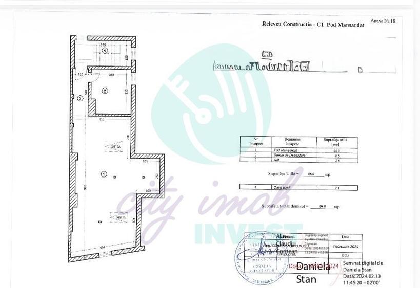 Casă individuală cu 4 camere cu Canalizare în Eminescu